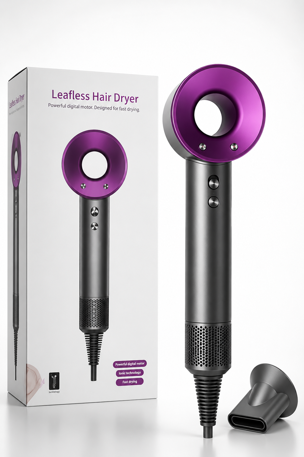 KAUZA AirPro™ – Secador Iónico de Alta Velocidad ⭐⭐⭐⭐⭐