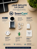Cámara WiFi SeenCam™ 1080P Full HD - Interior/Exterior