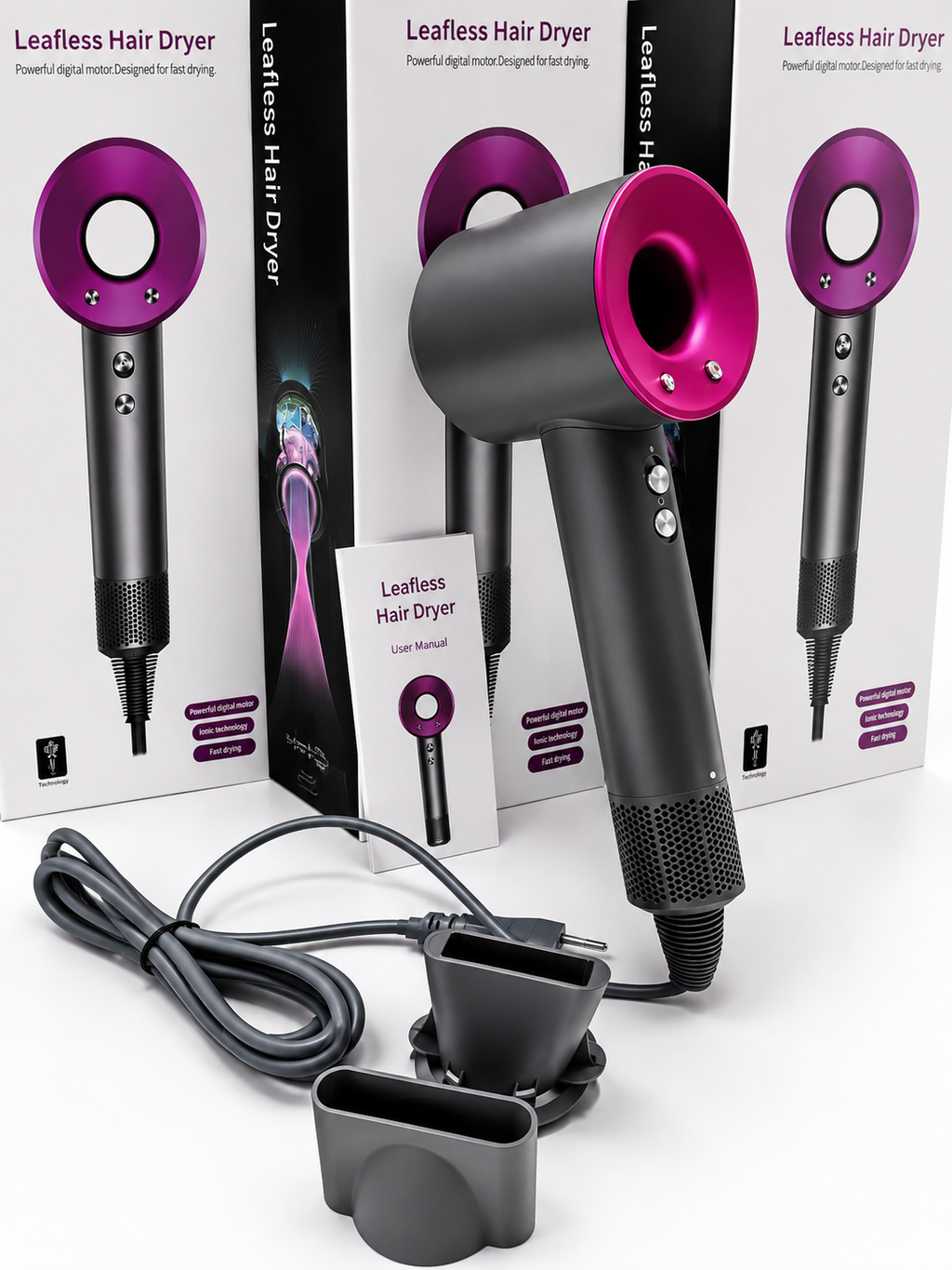 KAUZA AirPro™ – Secador Iónico de Alta Velocidad ⭐⭐⭐⭐⭐